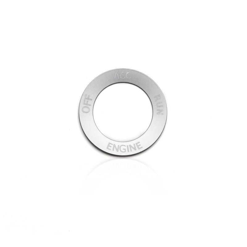 AuTK Aluminum Alloy HVAC Knob & Button Covers Kit fit for Dodge Challenger & Charger 2015-2024, fit for Chrysler 300/300S 2015-2024, fit for Ram 1500/2500/3500 2013-2014 & 2016 (5Pcs Silver) - Image 5